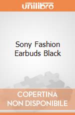 Sony Fashion Earbuds Black gioco di Sony
