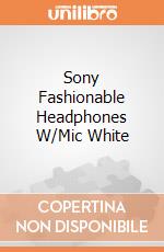 Sony Fashionable Headphones W/Mic White gioco di Sony