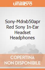 Sony-Mdrxb50apr Red Sony In-Ear Headset Headphones gioco di Sony