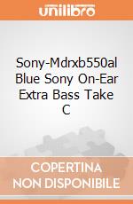 Sony-Mdrxb550al Blue Sony On-Ear Extra Bass Take C gioco di Sony