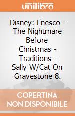 Disney: Enesco - The Nightmare Before Christmas - Traditions - Sally W/Cat On Gravestone 8.
