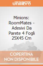 Minions: RoomMates - Adesivi Da Parete 4 Fogli 25X45 Cm gioco