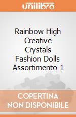 Rainbow High Creative Crystals Fashion Dolls Assortimento 1 giochi