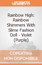 Rainbow High: Rainbow Shimmers With Slime Fashion Doll - Violet (Purple) giochi