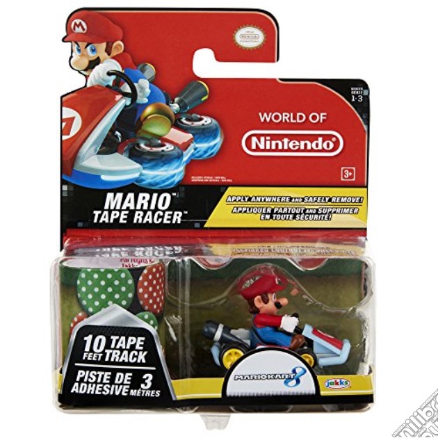 Jakks Â 57707Â - Nintendo - Tape Racer Wave 3 - Mario With Mushroom Gorge gioco di Jakks