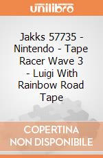 Jakks 57735 - Nintendo - Tape Racer Wave 3 - Luigi With Rainbow Road Tape gioco di Jakks