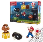 Nintendo: Jakks - Super Mario - Mario Acorn Plains Diorama Set 5 (Figure 6 Cm / Personaggi) giochi