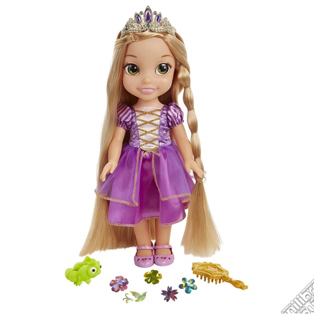 Jakks 71613-7L - Principesse Disney - Bambola Pettina & Brilla Rapunzel (Instrumental Only) gioco di Jakks