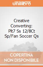 Creative Converting: Plt7 Ss 12/8Ct Sp/Fan Soccer Qs gioco