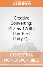 Creative Converting: Plt7 Ss 12/8Ct Purr-Fect Party Qs gioco