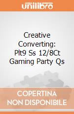 Creative Converting: Plt9 Ss 12/8Ct Gaming Party Qs gioco