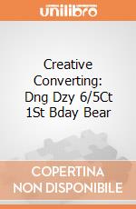 Creative Converting: Dng Dzy 6/5Ct 1St Bday Bear gioco