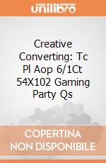 Creative Converting: Tc Pl Aop 6/1Ct 54X102 Gaming Party Qs gioco