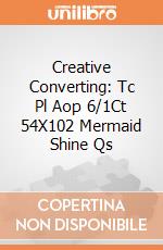 Creative Converting: Tc Pl Aop 6/1Ct 54X102 Mermaid Shine Qs gioco