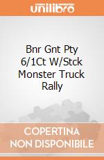 Bnr Gnt Pty 6/1Ct W/Stck Monster Truck Rally gioco
