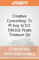 Creative Converting: Tc Pl Aop 6/1Ct 54X102 Pirate Treasure Qs gioco