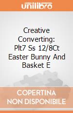 Creative Converting: Plt7 Ss 12/8Ct Easter Bunny And Basket E gioco