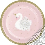Creative Converting: Plt9 Ss 12/8Ct Stylish Swan Party Qs giochi