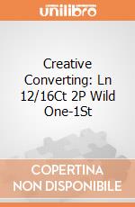 Creative Converting: Ln 12/16Ct 2P Wild One-1St gioco