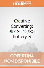 Creative Converting: Plt7 Ss 12/8Ct Pottery S gioco