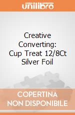 Creative Converting: Cup Treat 12/8Ct Silver Foil gioco