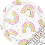 Creative Converting: Plt7 Ss 12/8Ct Happy Rainbow #03/21 giochi