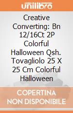 Creative Converting: Bn 12/16Ct 2P Colorful Halloween Qsh. Tovagliolo 25 X 25 Cm Colorful Halloween gioco