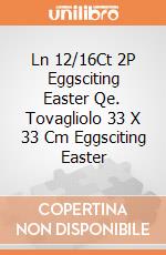 Ln 12/16Ct 2P Eggsciting Easter Qe. Tovagliolo 33 X 33 Cm Eggsciting Easter gioco