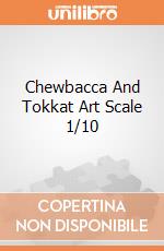 Chewbacca And Tokkat Art Scale 1/10 giochi