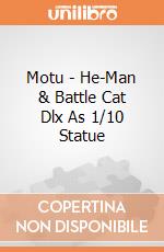Motu - He-Man & Battle Cat Dlx As 1/10 Statue giochi