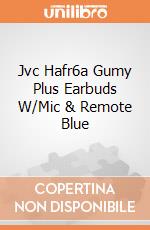 Jvc Hafr6a Gumy Plus Earbuds W/Mic & Remote Blue gioco di Jvc