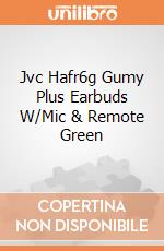 Jvc Hafr6g Gumy Plus Earbuds W/Mic & Remote Green gioco di Jvc