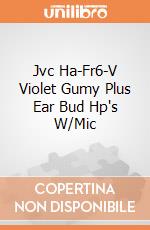 Jvc Ha-Fr6-V Violet Gumy Plus Ear Bud Hp's W/Mic gioco di Jvc