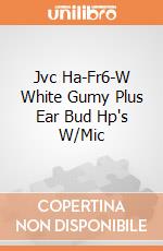 Jvc Ha-Fr6-W White Gumy Plus Ear Bud Hp's W/Mic gioco di Jvc