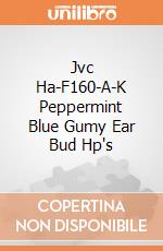 Jvc Ha-F160-A-K Peppermint Blue Gumy Ear Bud Hp's gioco di Jvc