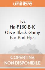 Jvc Ha-F160-B-K Olive Black Gumy Ear Bud Hp's gioco di Jvc