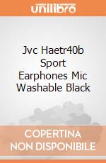 Jvc Haetr40b Sport Earphones Mic Washable Black gioco di Jvc
