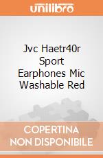 Jvc Haetr40r Sport Earphones Mic Washable Red gioco di Jvc