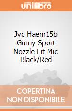 Jvc Haenr15b Gumy Sport Nozzle Fit Mic Black/Red gioco di Jvc
