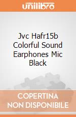 Jvc Hafr15b Colorful Sound Earphones Mic Black gioco di Jvc