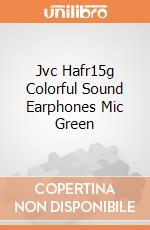 Jvc Hafr15g Colorful Sound Earphones Mic Green gioco di Jvc