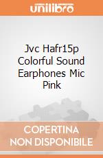 Jvc Hafr15p Colorful Sound Earphones Mic Pink gioco di Jvc