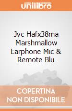 Jvc Hafx38ma Marshmallow Earphone Mic & Remote Blu gioco di Jvc