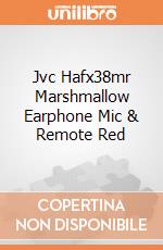 Jvc Hafx38mr Marshmallow Earphone Mic & Remote Red gioco di Jvc
