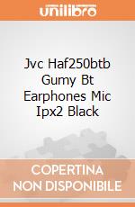 Jvc Haf250btb Gumy Bt Earphones Mic Ipx2 Black gioco di Jvc