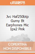 Jvc Haf250btp Gumy Bt Earphones Mic Ipx2 Pink gioco di Jvc