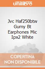 Jvc Haf250btw Gumy Bt Earphones Mic Ipx2 White gioco di Jvc