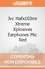Jvc Hafx103mr Xtreme Xplosives Earphones Mic Red gioco di Jvc