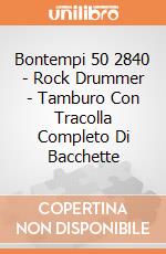 Bontempi 50 2840 - Rock Drummer - Tamburo Con Tracolla Completo Di Bacchette gioco di Bontempi