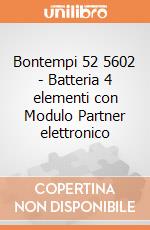 Bontempi 52 5602 - Batteria 4 elementi con Modulo Partner elettronico gioco di Bontempi